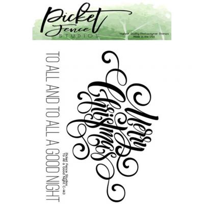 Picket Fence Studios Clear Stamps - To All A Good Night