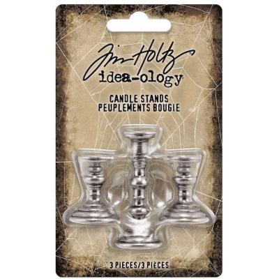 Idea-ology Tim Holtz Embellishments - Halloween Adornments Candle Stands