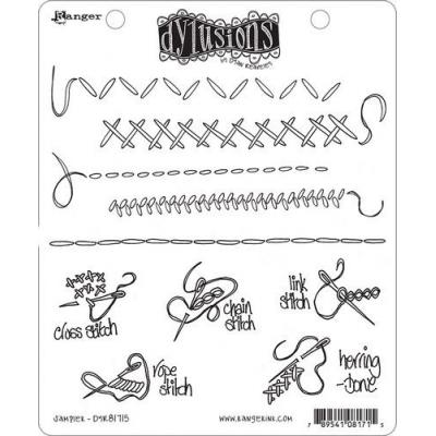 Ranger Dyan Reaveley Dylusions Cling Stamps - Sampler