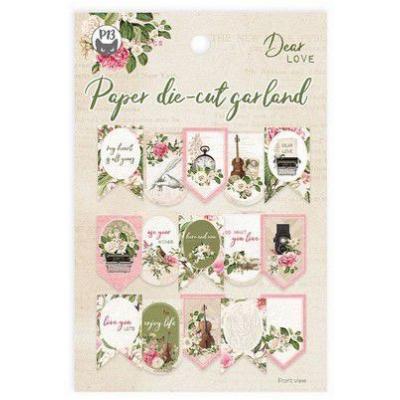 Piatek13 Dear Love Die Cuts - Garland