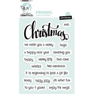 StudioLight Friendz Nr.274 Clear Stamps - Christmas Combo