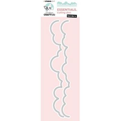 StudioLight Creative CraftLab Essentials Nr.389 Cutting Die - Horizont Borderz Clouds