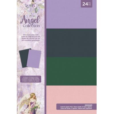 Crafter's Companion Angel Cardstock - Luxury Linen Cardstock