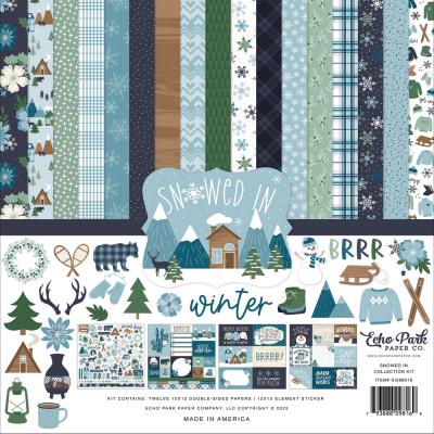 Echo Park Snowed In Designpapiere - Collection Kit