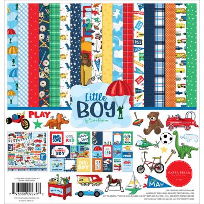 Carta Bella Little Boy Designpapiere - Collection Kit