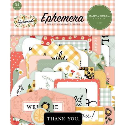 Carta Bella Homemade Die Cuts - Ephemera