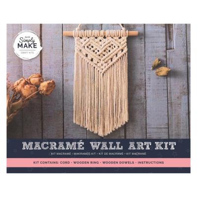 Simply Make - Macrame Wall Art Kit