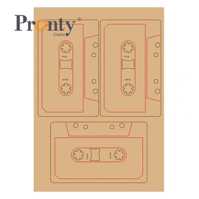 Pronty MDF - Retro Cassette Tapes