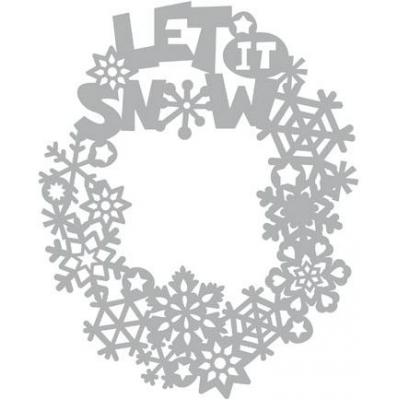 Pronty Stencil - Let it Snow