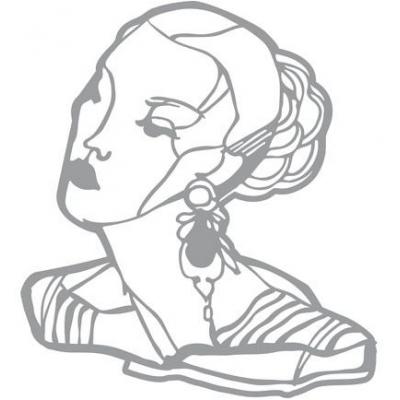Pronty Stencil - Lady