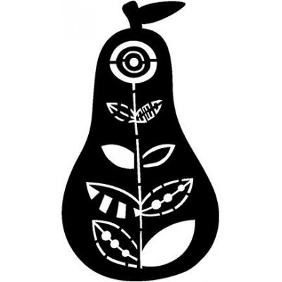Pronty Stencil - Pear