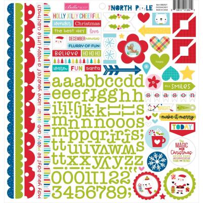 Bella Blvd The North Pole Sticker - Cardstock Stickers