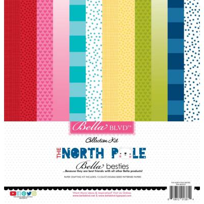 Bella Blvd The North Pole Designpapiere - Besties Collection Kit