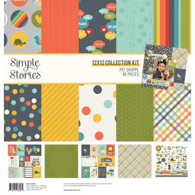 Simple Stories Pet Shoppe Designpapiere - Collection Kit