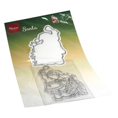 Marianne Design Clear Stamps und Dies - Hetty's Santa
