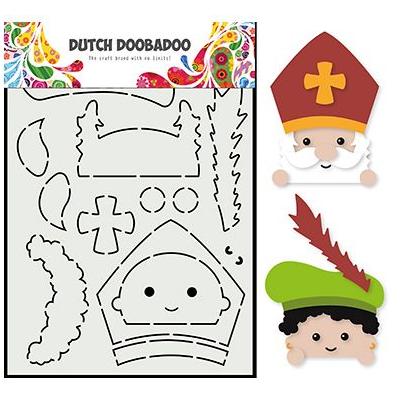 Dutch DooBaDoo Dutch Card Art - Heiliger und Nikolaus