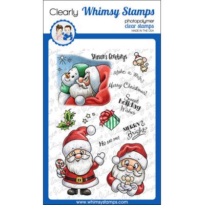 Whimsy Stamps Crissy Armstrong Clear Stamps - Santa And Friends