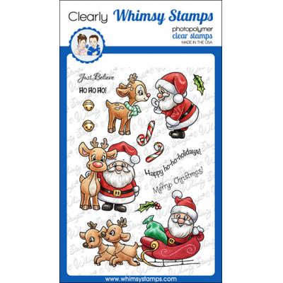 Whimsy Stamps Crissy Armstrong Clear Stamps - Santa's Magic
