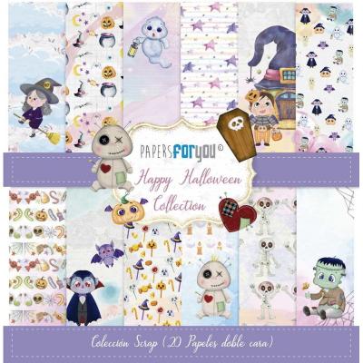 Papers For You Happy Halloween Designpapiere - Midi Scrap Paper Pack