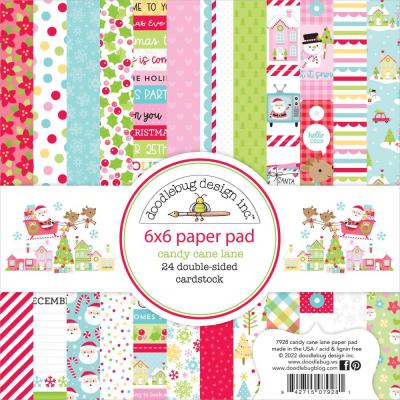 Doodlebug Candy Cane Lane Designpapiere - Paper Pad