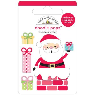 Doodelbug Candy Cane Lane Doodle-Pops Sticker - Night Before Christmas