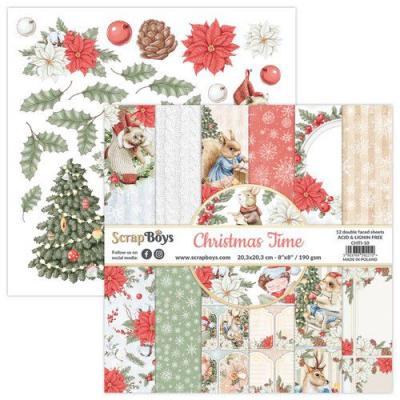 ScrapBoys Christmas Time Designpapiere - Paper Pack
