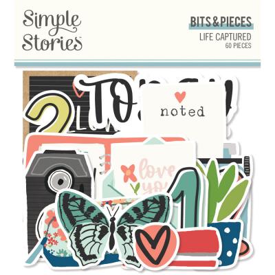 Simple Stories Life Captured Die Cuts - Bits & Pieces