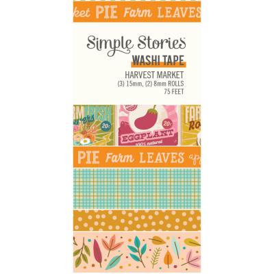 Simple Stories Harvest Market Klebeband - Washi Tape