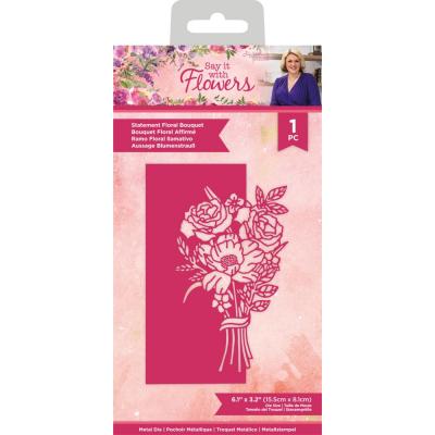 Crafter's Companion Say It With Flowers Metal Dies - Statement Floral Bouquet