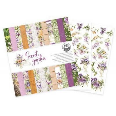 Piatek13 Secret Garden Designpapiere - Paper Pad