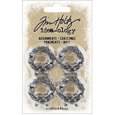 Idea-ology Tim Holtz Embellishments - Adornments Christmas