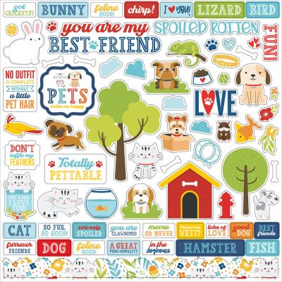 Echo Park Pets Sticker - Element Sticker