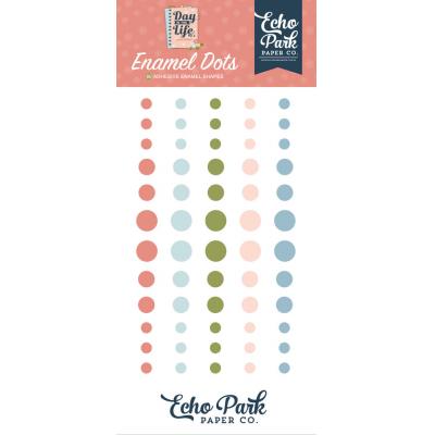 Echo Park Day In The Life No. 2 Embellishments - Enamel Dots