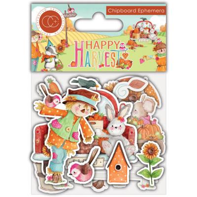 Craft Consortium Happy Harvest Die Cuts - Chipboard Ephemera