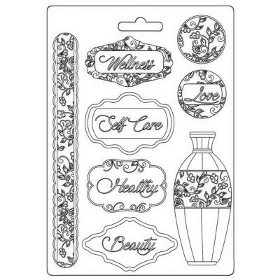 Stamperia Rose Parfum Moulds - Plates