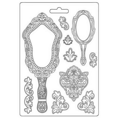 Stamperia Rose Parfum Moulds - Mirrors