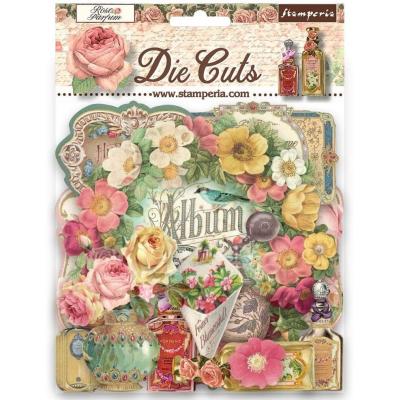 Stamperia Rose Parfum Die Cuts - Assorted