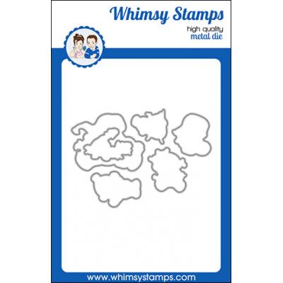 Whimsy Stamps Denise Lynn Outlines Die - Sheltering Love
