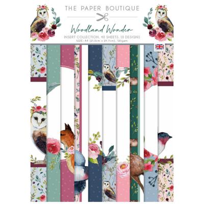 The Paper Boutique Woodland Wonder Designpapiere - Insert Collection