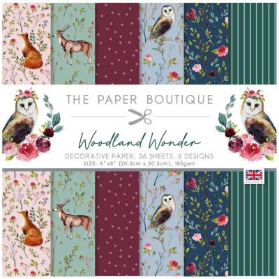 The Paper Boutique Woodland Wonder Designpapiere - Decorative Paper