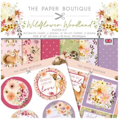 The Paper Boutique Wildflower Woodland Designpapiere - Paper Kit