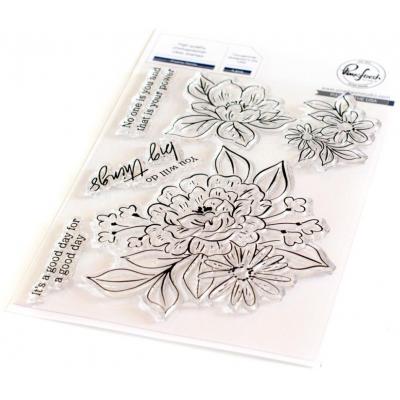 Pinkfresh Studio Clear Stamps - Dreamy Florals