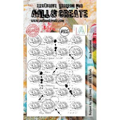 AALL & Create Clear Stamps Nr. 835 - Rose Background
