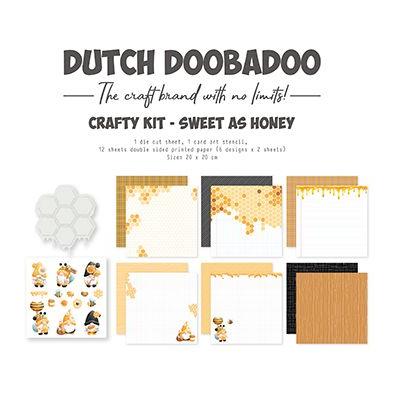 Dutch DooBaDoo Scrapbooking Set - Honigsüß