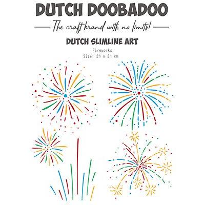 Dutch DooBaDoo Dutch Mask Art - Firework