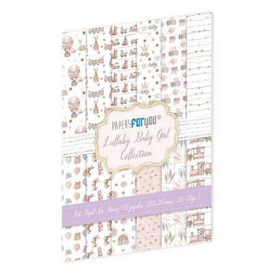 Papers For You Lullaby Baby Girl Spezialpapiere - Rice Paper Kit