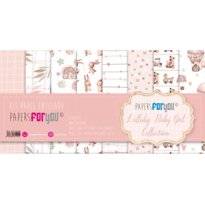 Papers For You Lullaby Baby Girl Spezialpapiere - Canvas Scrap Pack