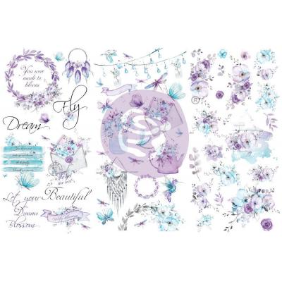 Prima Marketing Aquarelle Dreams Sticker - Rub On Transfers