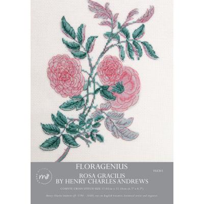 Creative Expressions My Cross Stitch - Floragenius Rosa Gracilis