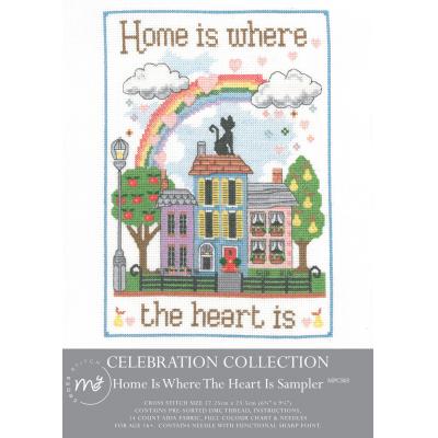 Creative Expressions My Cross Stitch - Home Is Where The Heart Is